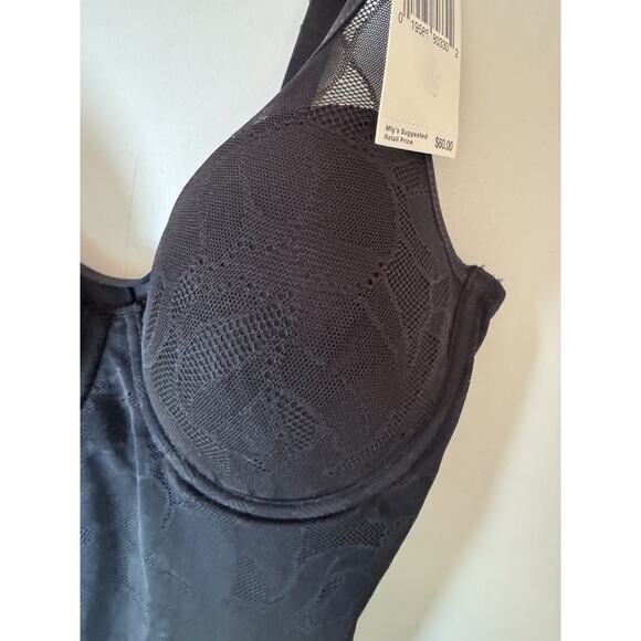 Bali womens Ultra Light Body Briefer Size 34C Shapewear Black NWT $62 - Picture 11 of 12